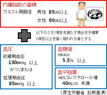 メタボリックシンドロームとは？