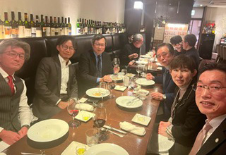 懇親会
